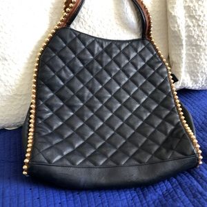 Navy Blue Big Buddha Georgie Handbag